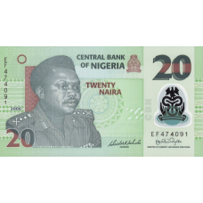 P34a Nigeria - 20 Naira Year 2006